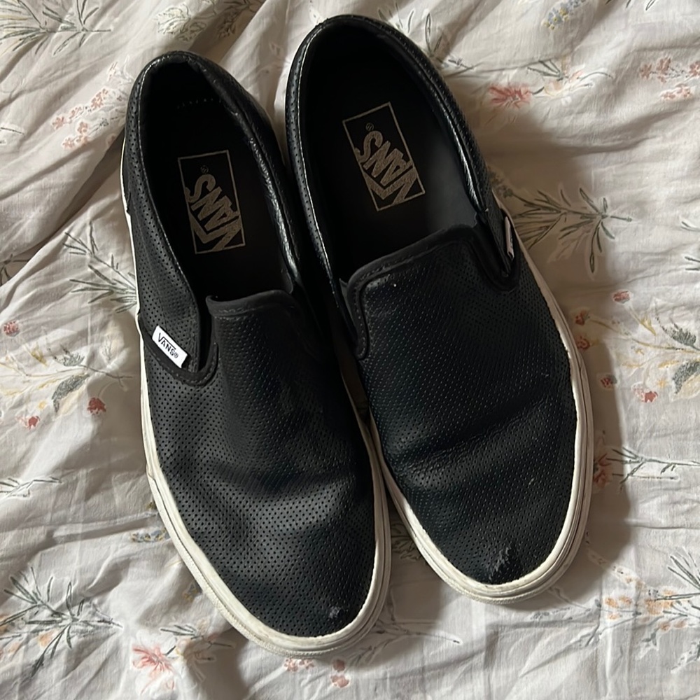 Vans Leather Slip on